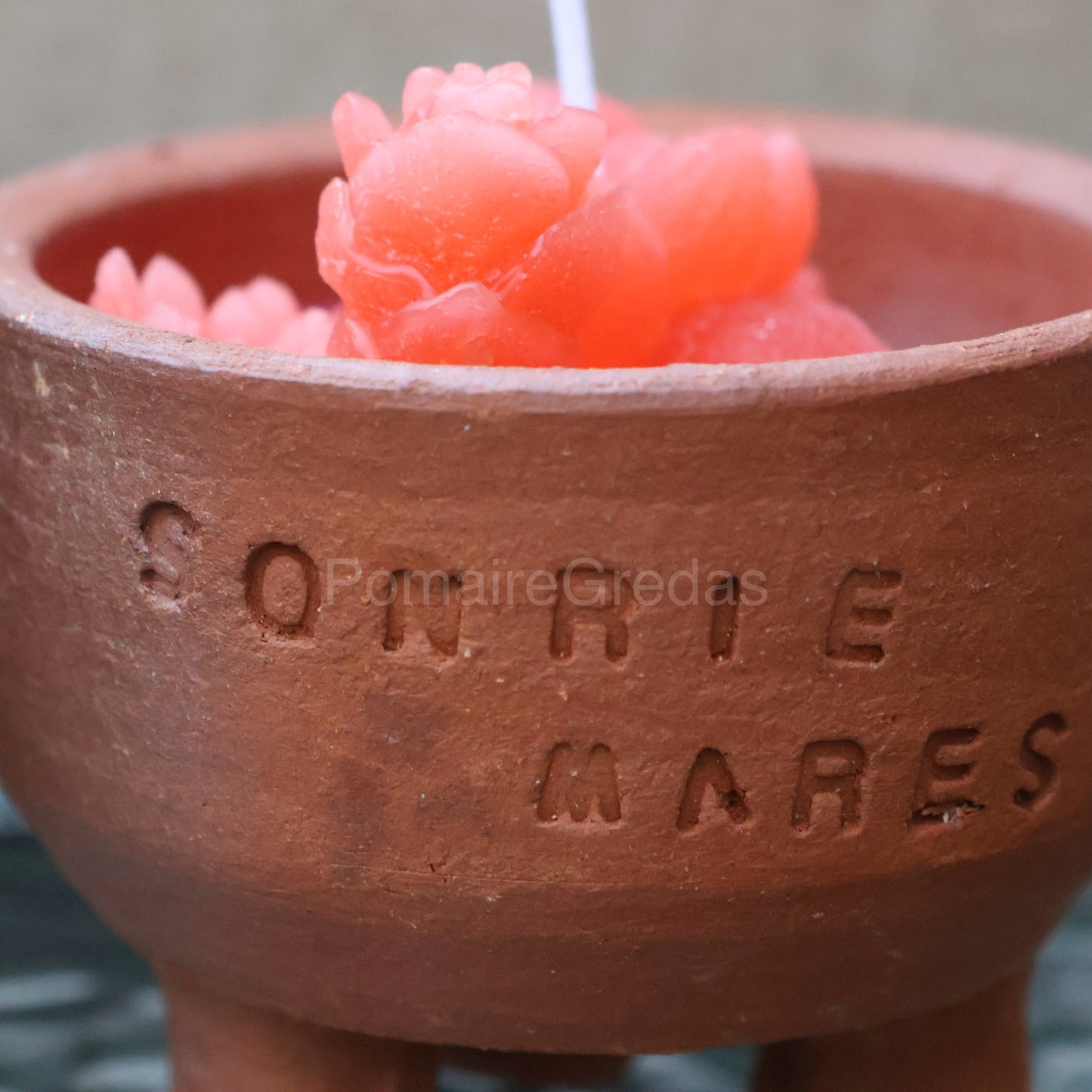 Hornito y Vela aromática