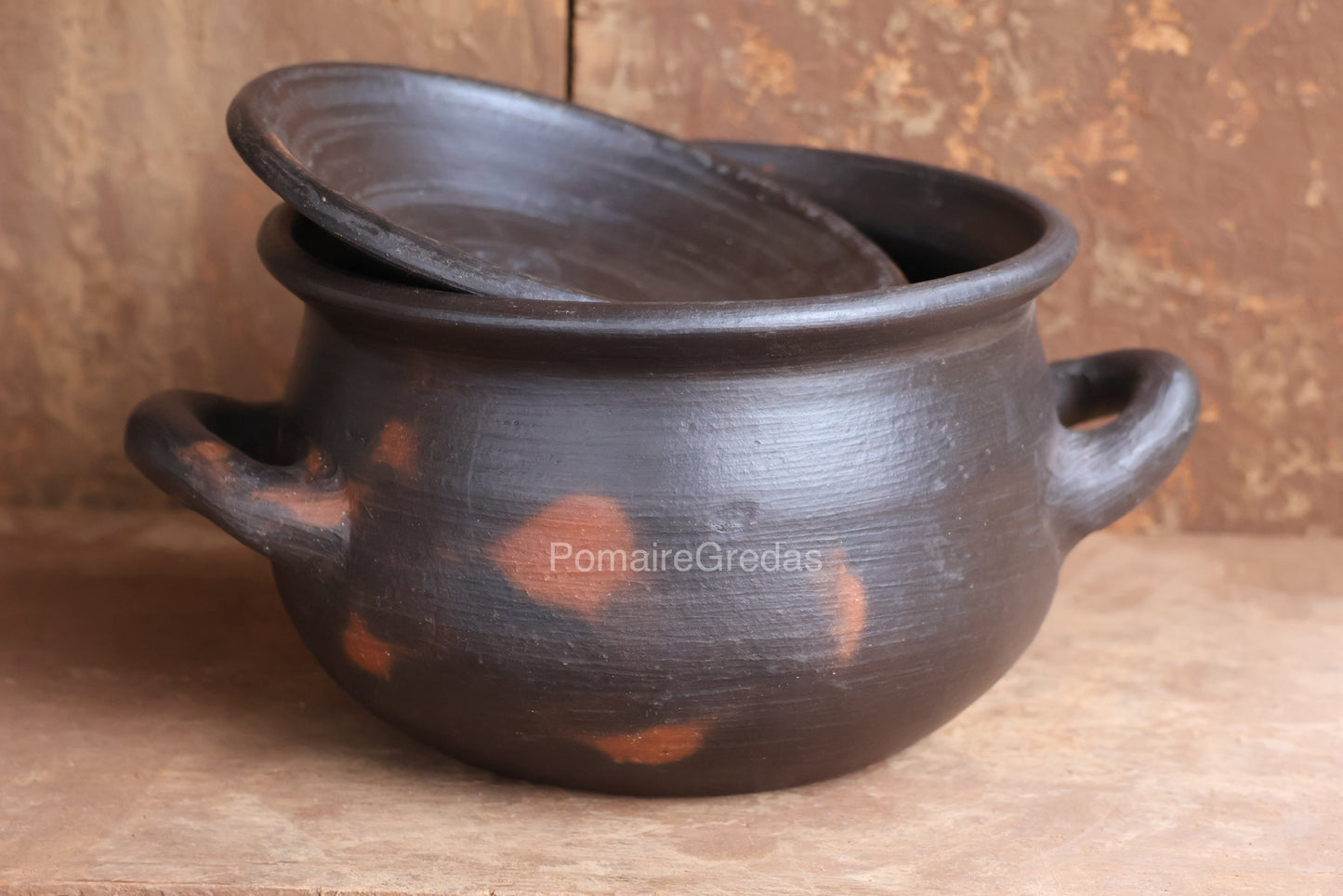 Olla individual negra B