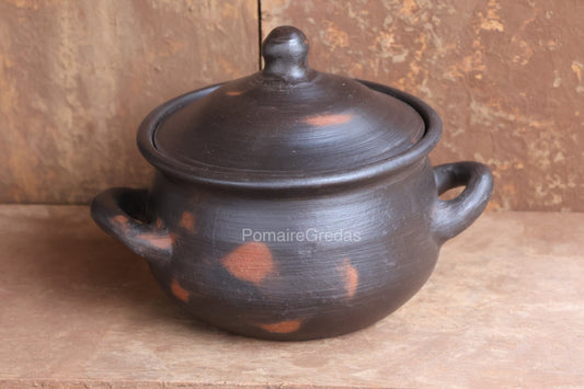 Olla individual negra B