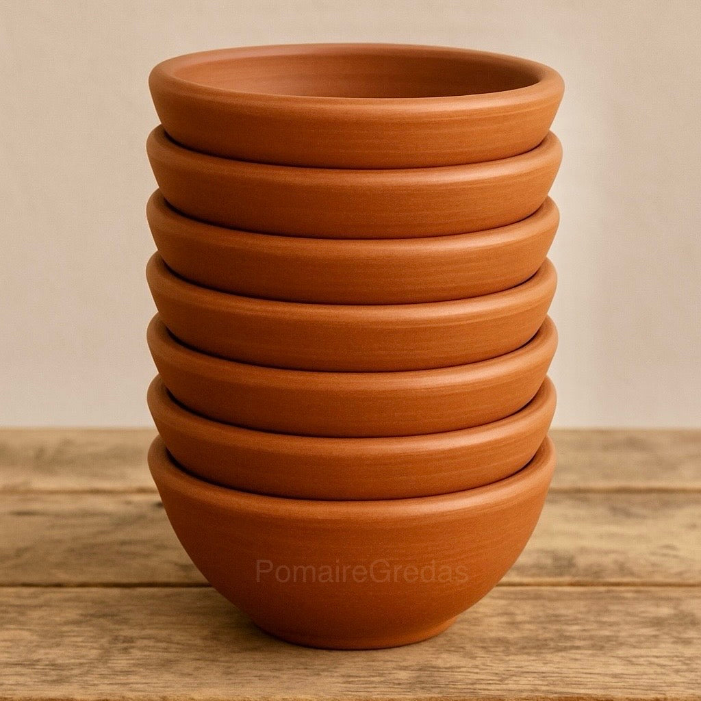 Pack 7 pailas de greda