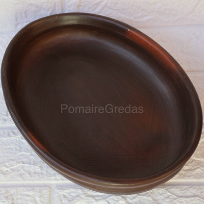 Fuente ovalada