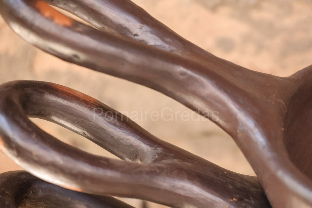 Paila negra con mango