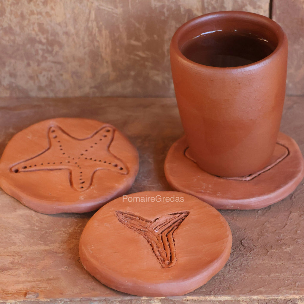 Set de 3 porta vasos del mar 🌊