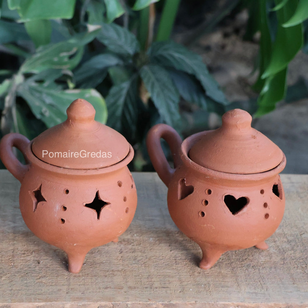 Sahumador Ollita Corazones