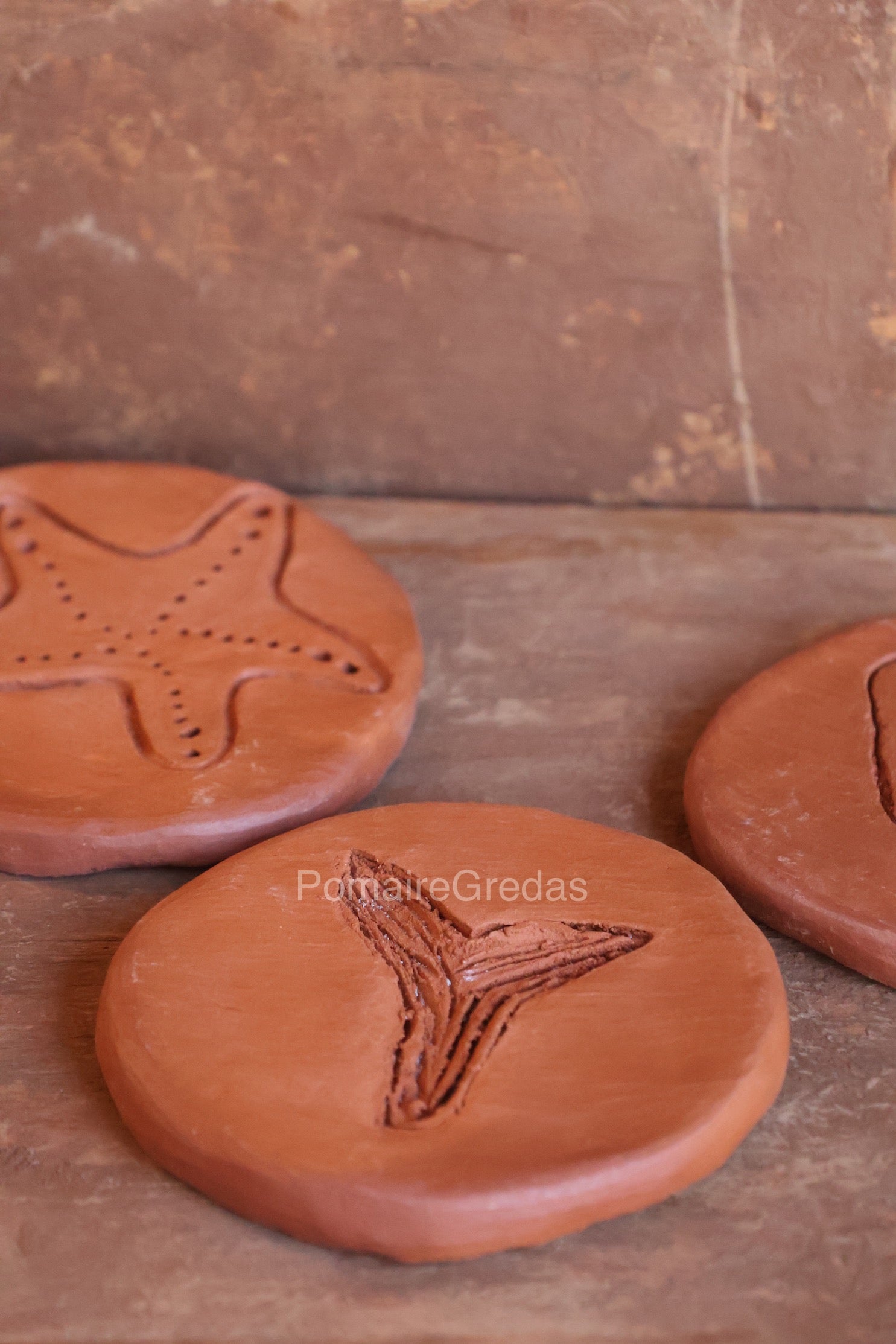 Set de 3 porta vasos del mar 🌊