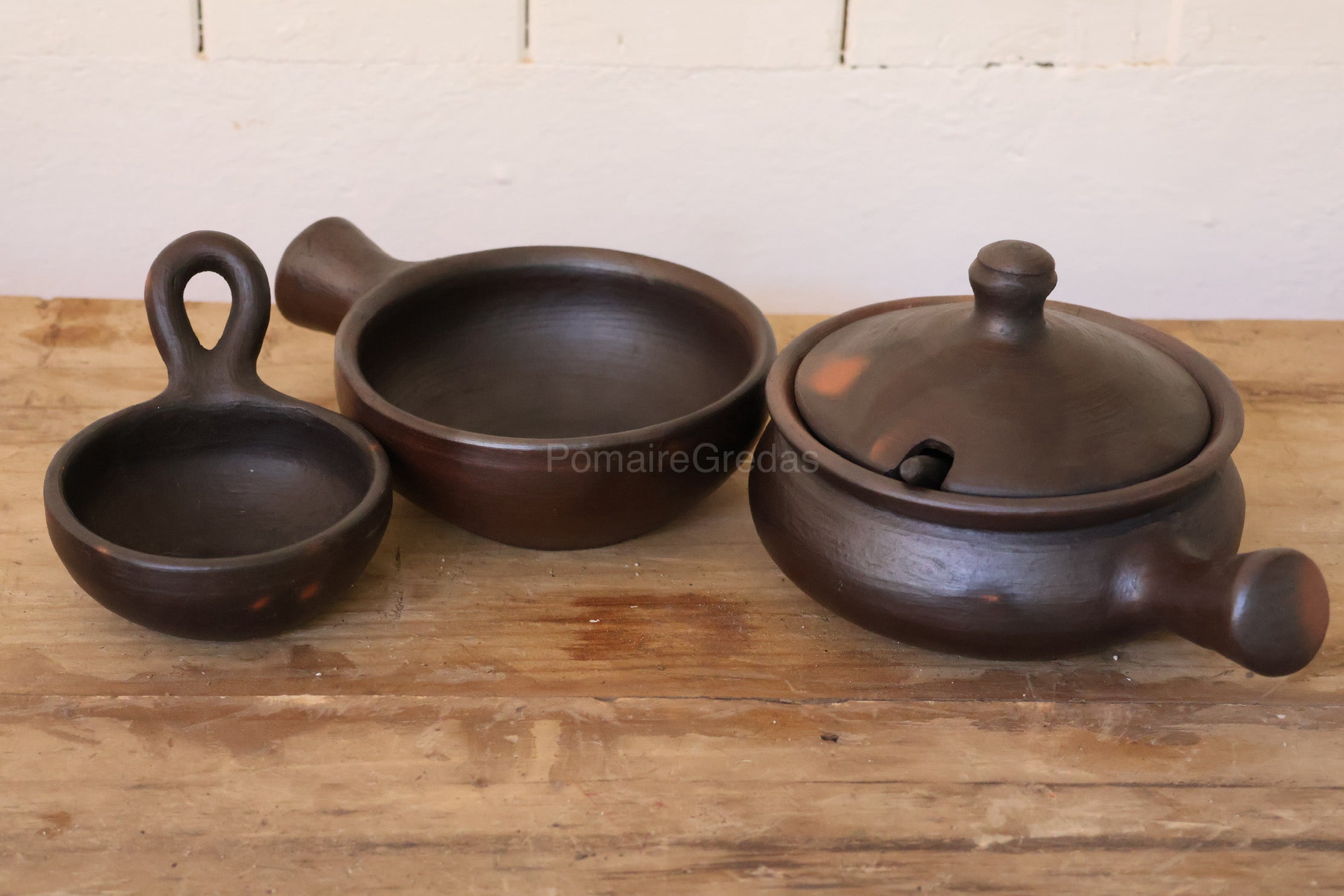 Pack Menaje Artesanal de Greda