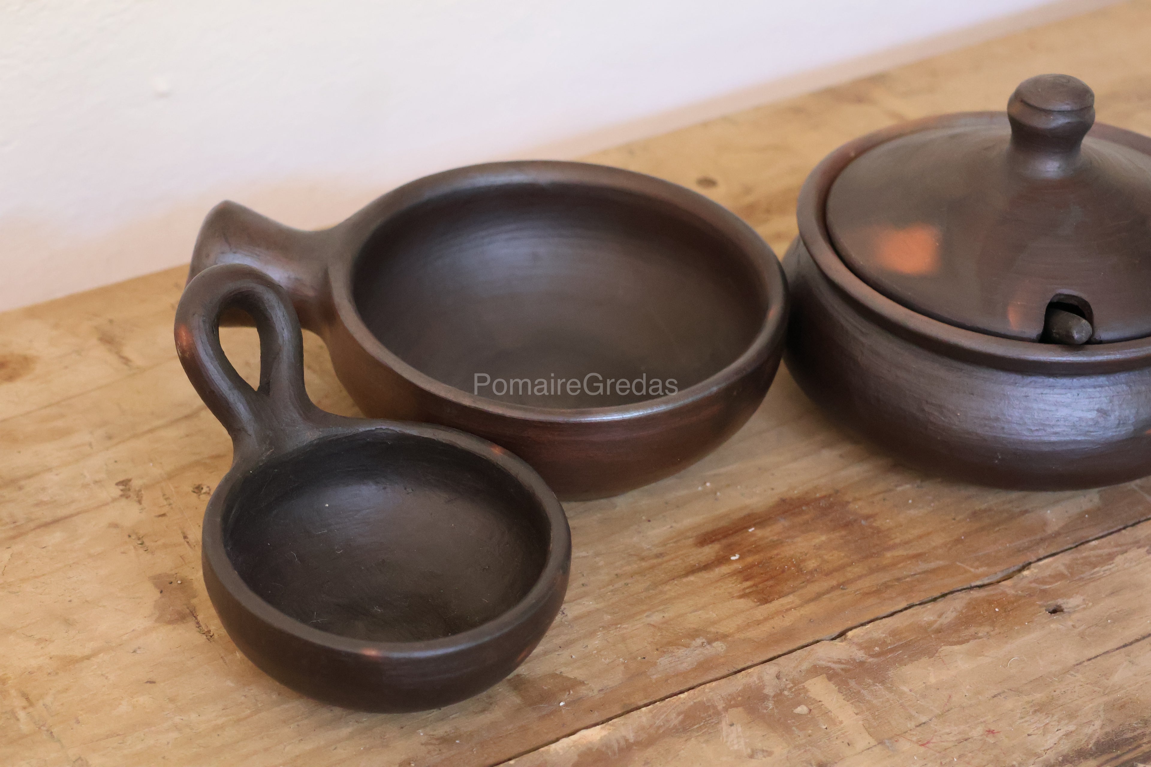 Pack Menaje Artesanal de Greda