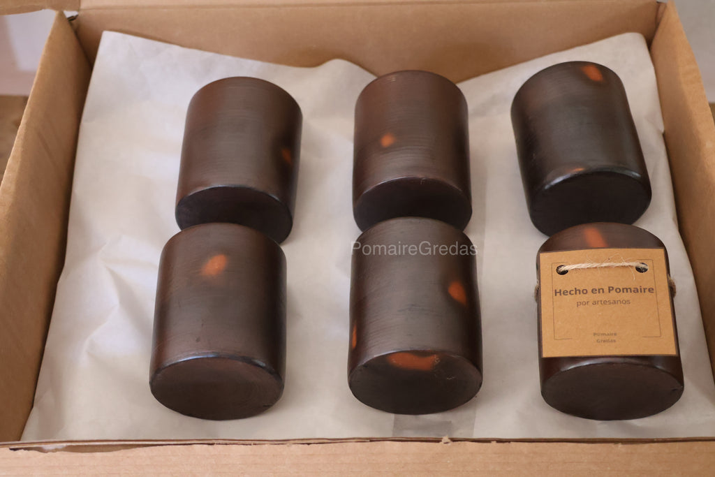 Set Regalo Vasos Artesanales Chilenos