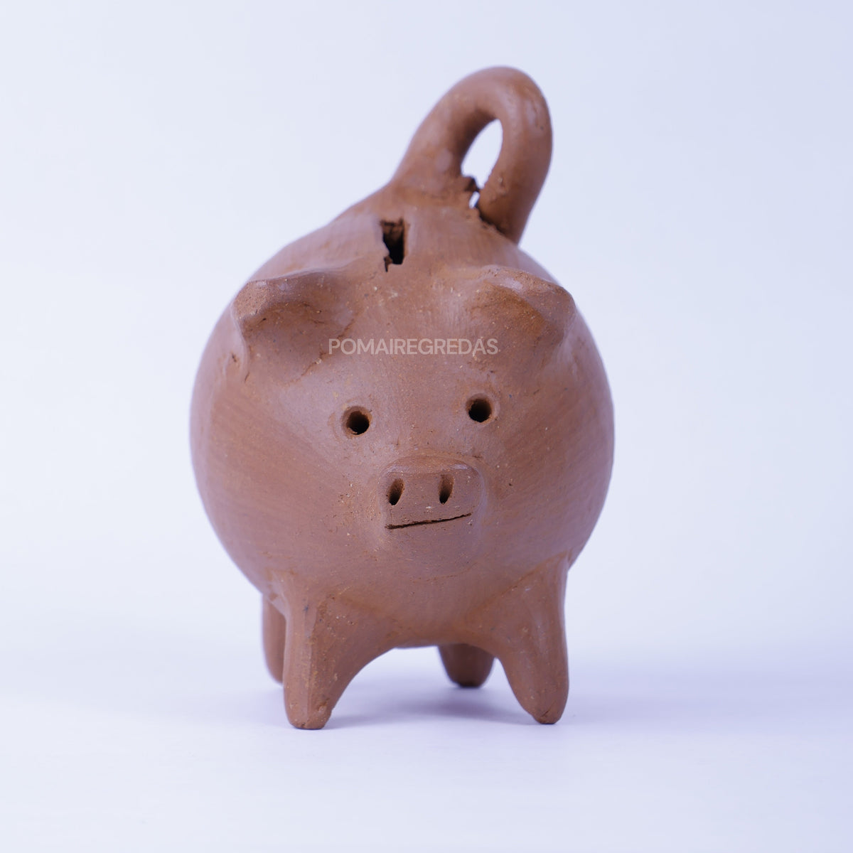 Chancho alcancía pulido